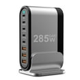 thumbnail image 1 of Adaptador de corriente USB C Fast Charger de 285 W y 8 puertos para escritorio, 1 of 7