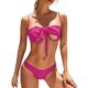 thumbnail image 2 of WILLBEST Trajes de Baño Mujer Bikini Con Tirantes de Color Liso Para Mujer, E y Cómodo, 2 of 5