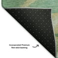 thumbnail image 5 of Addison Rugs Mayfield Premium Machine Washable Transitional Abstract Green Rectangle Rug, 8' x 10', 5 of 6