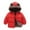 Red, variant on Little Boys Girls Winter Fleece Hooded Jackets Coats Toddler Zipper Tops Snow Clothes 1-6Y