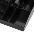thumbnail image 4 of Cash Drawer, Four Coin Compartments Cash Tray, Durable For Petty Cash Stamps, 4 of 8