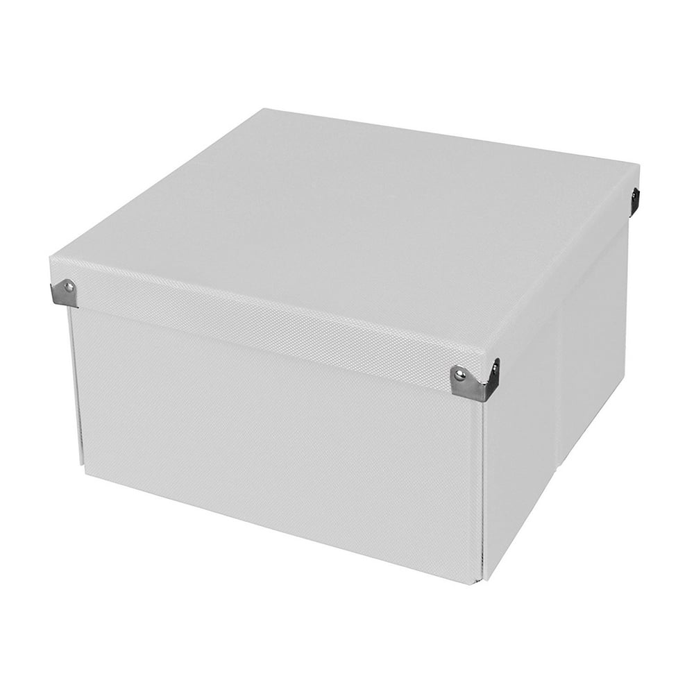 Pop n' Store Decorative Storage Box with Lid Collapsible