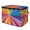 Multicolor 3, variant on ADECORIVY Rainbow Line Texture Storage Bin with Lid, Decorative Storage Boxes Cube for Shelves, Foldable Storage Baskets Closet Clothes Organizer with Handles