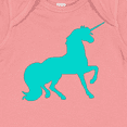 thumbnail image 4 of Inktastic Aqua Unicorn Boys or Girls Baby Bodysuit, 4 of 5
