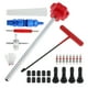 thumbnail image 1 of Juego de Extractores de Vástago de Válvula de Neumático Unique Bargains 1 Pcs Extractor Rojo 1 Pcs Llave Multifuncional, 1 of 7