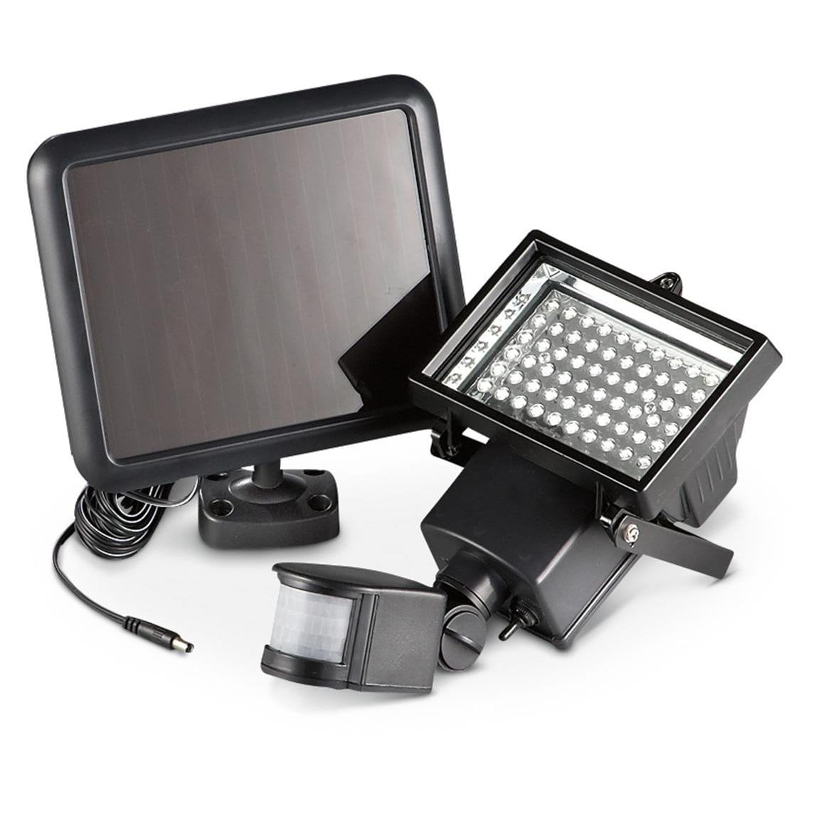 60 Led Motion Activated Solar Powered Outdoor Security Light