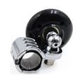 thumbnail image 5 of REGALWOVEN  Useful Folding Plastic Metal Power Handle Steering Wheel Knob for Auto Car Black, 5 of 5