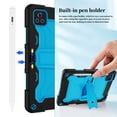 thumbnail image 5 of FIEWESEY Case for Urao X109 Tablet 10.1 Inch Tab Friendly Hybrid Soft Silicone Adjustable Shoulder Strap Built in Kickstand Pen Holder Compatible with Urao X109 10.1" 2026 Model (BlackBlue), 5 of 6