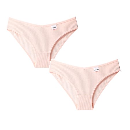 

Womens Underwear Brief Lingerie Bikini Thongs Panties2PC