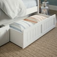 thumbnail image 6 of AFI Nantucket Wood Twin Size Daybed Frame with 2 Storage Drawers White, 6 of 16