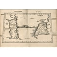 thumbnail image 1 of 24"x36" Gallery Poster, Ptolemy map sicily & sardinia italy 2nd century, 1 of 1
