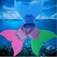 thumbnail image 5 of Palmes de Natation Ajustables pour Sirène pour Enfants et Adultes, une-Pièce, Queue à Bascule avec Palmes de Plongée à Bascule pour l'Entraînement à la Natation, 5 of 5