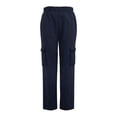 thumbnail image 6 of Generic Girls Casual Sweatpants Kids drawstring Cargo Pants Teen Girls Wide Leg Baggy Joggers Pants Pockets Dance School Uniform, 6 of 7