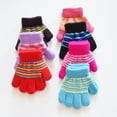 thumbnail image 6 of SIEYIO Knitted Gloves Warm Mittens Winter Gloves Breathable Children Full Finger Gloves, 6 of 21