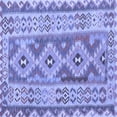 thumbnail image 1 of Ahgly Company Indoor Square Southwestern Blue Country Area Rugs, 6' Square, 1 of 4