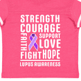 thumbnail image 4 of Inktastic Lupus Awareness Strength Support Courage Boys or Girls Toddler T-Shirt, 4 of 5