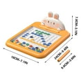 thumbnail image 3 of Juguetes de piscina, juguetes para bebés, juguetes para niños pequeños, tablero de puntos magnéticos para niños, tablero de dibujo con bolígrafo y cuentas magnéticas, tablero de dibujo con puntos magn, 3 of 9