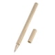 thumbnail image 3 of Handmade Brass Prismatic Anti-Roll Hexagonal Ballpoint Pen with Pen Case, 3 of 4