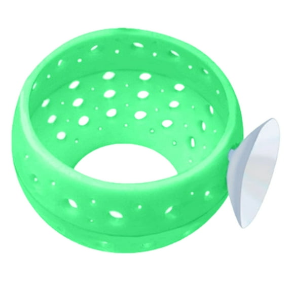 Betta Bulb Hideout with Suction Cup - Fish Tank Ornament, Shrimp Cave & Guppy Resting Spot, Aquarium Decor for Small Fish, Safe Hollow Habitat