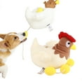 thumbnail image 3 of Plush Hen Toy, Plush Hen Pet Toy Educational Safe  For Small Dogs, 3 of 8