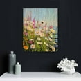 thumbnail image 4 of GOSMITH Focholor Wildflower Canvas Wall Art Colorful Spring Flower Poster Picture Landscape Painting for Living Room Bedroom Home Decoration Inner Frame Ready to Hang (Medium), 4 of 4