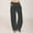 Black, variant on Ynynloco Womens Striped Linen Pants Casual Drawstring Stripe Pants Wide Leg High Waist Cotton Loose Pants