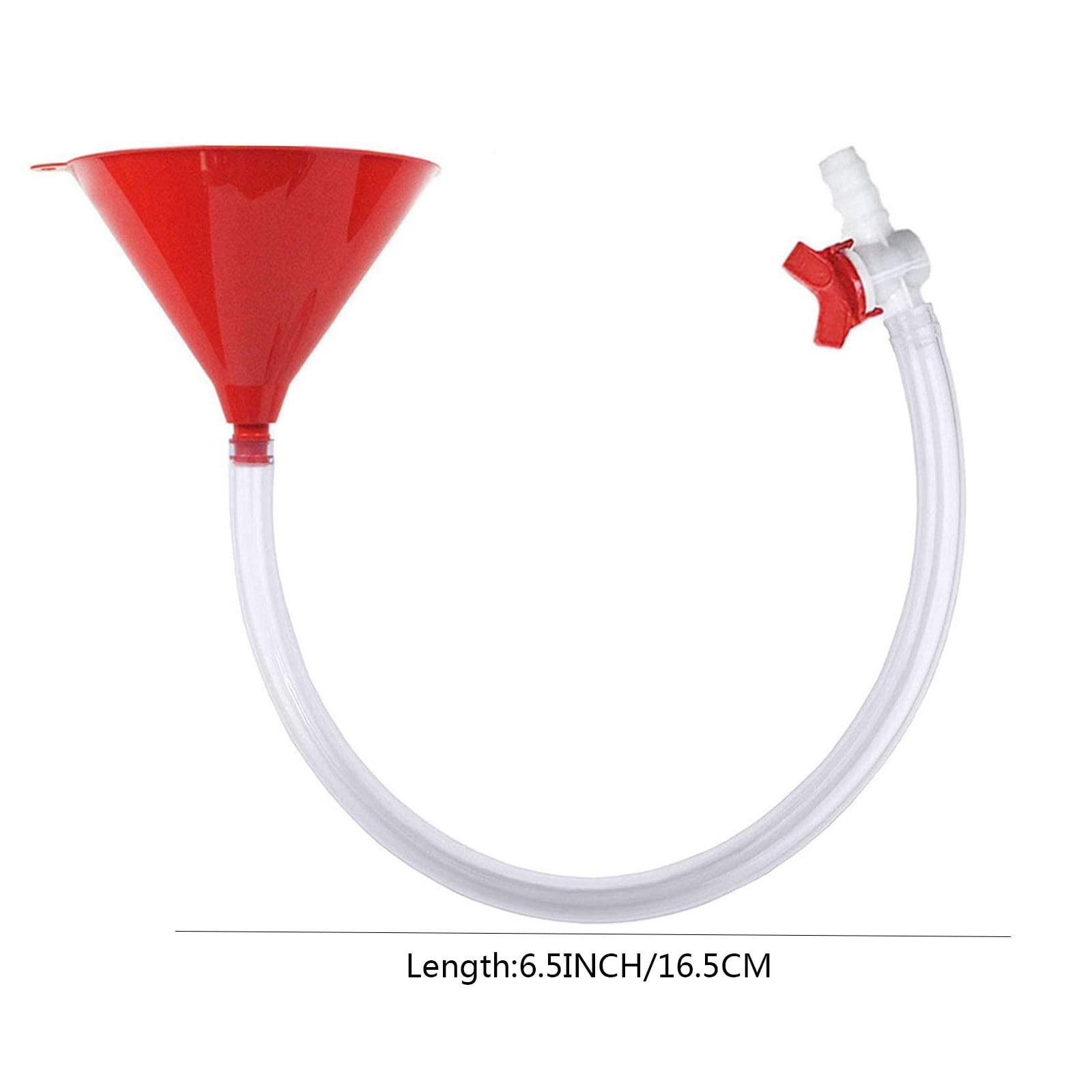 Beer Game with Bar Funnel, Red Valve, Drinking Beer Funnel,Games Beer with Bar Funnel Red Valves Drinking for Beer Funnel,