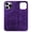 Purple, variant on ELEHOLD Magnetic Case for iPhone 13 Pro Case Compatible with MagSafe, Slim Luxury Artificial Fur PU Leather Protective Back Cover for iPhone 13 Pro,Blue