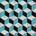 thumbnail image 2 of Zarris, Chariklia 15x15 White Modern Wood Framed Museum Art Print Titled - Over Under V, 2 of 4