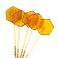 thumbnail image 5 of Sparko Sweets Honeycomb Honey Lollipops, 16 Pieces, 1.2 Inch Diameter, Pure Honey, No Artificial Ingredients, 5 of 7