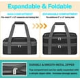 thumbnail image 4 of Youfenhome Double Insulated Casserole Carriers for Hot or Cold Food, Fits 9"×13" Baking Dish Food Warmer Carry Case for Trip, Insulated Food Containers Carrier for Parties, Picnic, Travel, Black, 4 of 7