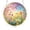 C, variant on Radiant Reflections Stained Glass Puzzle Suncatcher, 7.5" Acrylic Window Hanging Decor, Hummingbird & Floral DIY Ornament with Hanging Chain