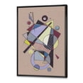 thumbnail image 3 of Designart 'Abstract Compositions Of Colored Geometric IV' Modern Framed Canvas Wall Art Print, 3 of 5