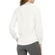 thumbnail image 3 of Blusa de trabajo de manga larga con cuello de lazo y botones para mujer estilo chic INSPIRE M Blanca, 3 of 8
