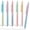 5PCS Gradient Black Ink, variant on FIOVER 5PCS Retractable Gel Ink Pens 0.5mm No Smear & Smudge Black Ink Pen