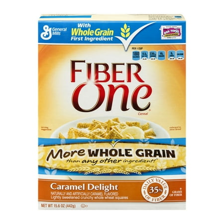 General Mills Fiber One Caramel Delight Cereal, 15.6 OZ