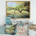 thumbnail image 3 of Designart 'The Lake of Silence From The Tree' Lake House Framed Art Print, 3 of 4