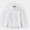 White, variant on Dyfzdhu Toddler Children Turtleneck Top Girls Boys Solid Color Long Sleeve T-shirt 3-10Y