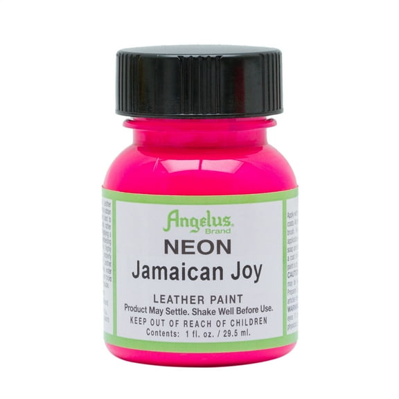 Angelus® Neon Leather Paint, 1 oz., Jamaican Joy