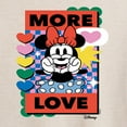 thumbnail image 3 of Disney - Minnie Mouse - More Love - Women's Oversized T-Shirt, 3 of 5