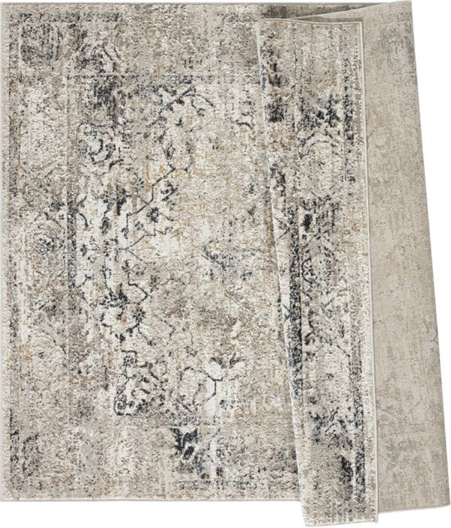 United Weavers Nelson Amos Transitional Medallion Area Rug, Beige, 9'10" X 13'2"