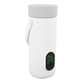 thumbnail image 1 of 4 in 1 350ml Portable Boiler, Stainless Steel Travel Kettle Tea Coffee Hot Water Boiler 27000mAh, 10 Min Fast Boil & 12H Warm, for Camping / Home, 1 of 7
