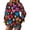 A01-Multicolor, variant on KIHOUT Women's Valentine's Day Colorful Heart All-Over Print Crew Neck Long Sleeve Casual Sports Sweatshirt S-XXXL (95% Polyester 5% Spandex)