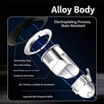 thumbnail image 6 of NEXAVKPR Upgrades Metal Shower Drain Stopper with Not Smell Feature & Prevent Simple Installation for Modern Bathrooms, 6 of 14