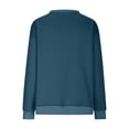 thumbnail image 7 of Oversized Sweatshirt for Women Trendy Fleece Crewneck Casual Long Sleeve Loose Solid Soft Fall Pullover with Pockets, 7 of 7