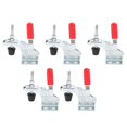 thumbnail image 1 of 5Pcs Toggle Clamps Quick?Release Toggle Clamp Vertical Fixture Fastening Workholding Hand Tool 30kg Clamping Force, 1 of 7
