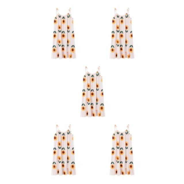 Minnieouse Camisón de verano para mujer, vestido de noche , suelto, sin mangas, correa, ropa de dormir informal, cabestrillo para vacaciones en Type2 NO2