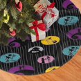 thumbnail image 2 of Falda para árbol de Navidad de Pesadilla antes de Navidad, suave y divertida, decoración navideña de granja con cuello para árbol de Navidad de 36", 2 of 4