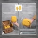 thumbnail image 3 of Esponja de baño MyHomeBody Foam Luofah Body, 3 unidades, 3 of 7