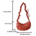 thumbnail image 3 of Women Crossbody Bag Pleated Cloud Messenger Bags Quilted Padding Lady Tote Bags, 3 of 9